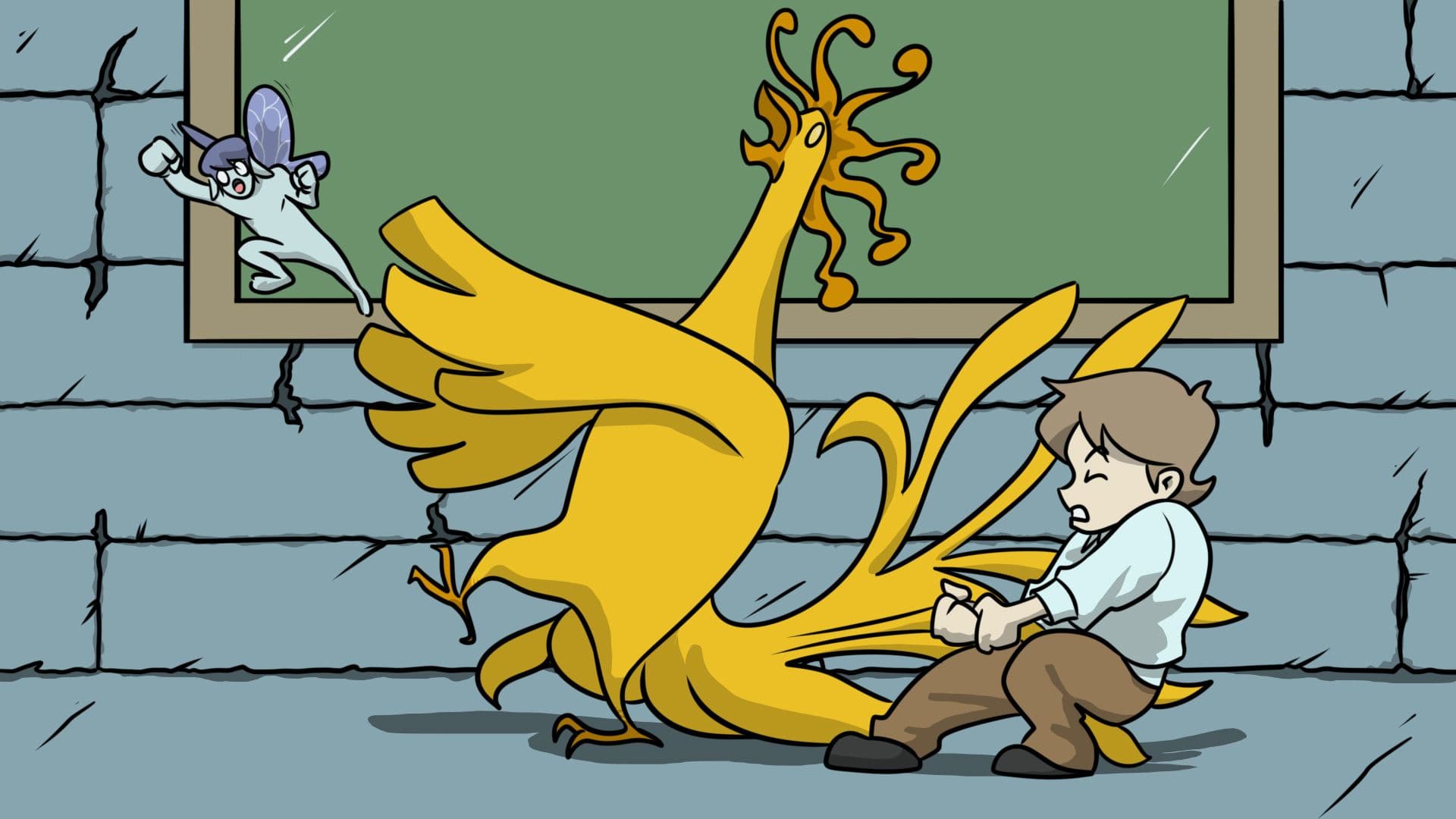 Feathers from Sara and the Pooka